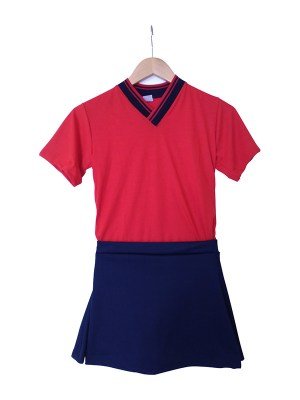 Uniforme Escolar Feminino Vermelho